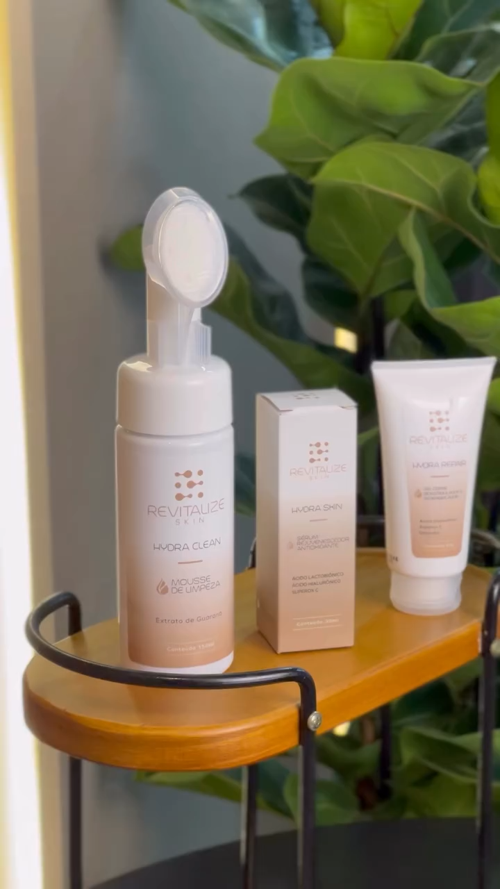 Kit Hydra – Linha completa para Limpar, Rejuvenescer e